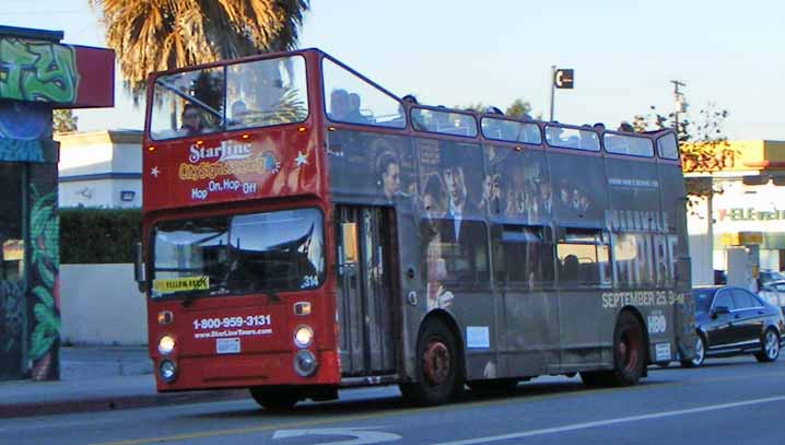 Star Line City Sightseeing Fleetline Northern Counties 314